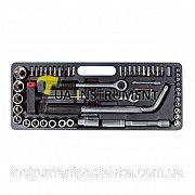 Набор головок и комплектующих 54ед., 1/4",1/2", Drop Forged Intertool HT-2254 Кременчуг