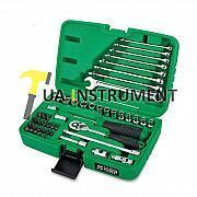 Набор инструмента TOPTUL 1/4" + ключи 49ед. GCAI4901 Кременчуг