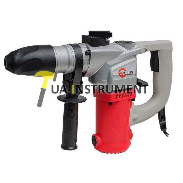 Перфоратор SDS plus 1100 Вт, 850 об/мин, 4100 уд/мин, 3 режима Intertool DT-0182 Кременчуг - изображение 1