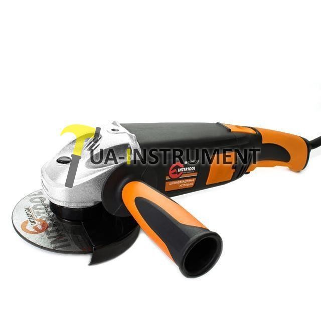 Шлифмашина угловая STORM 1200 Вт, 125 мм, 11000 об/мин Intertool WT-0203 Кременчуг - изображение 1