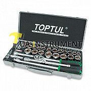 Набор инструмента TOPTUL 1/2" (дюйм+метр.) 43ед. GCAD4303 Кременчуг