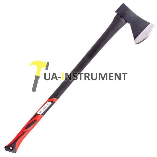 Топор 1250 г, ручка из фибергласа Intertool HT-0264 Кременчуг - изображение 1