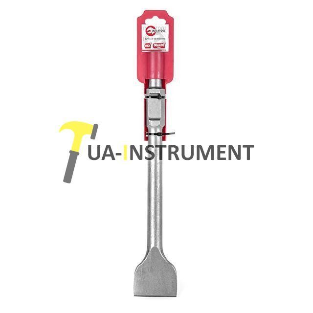 Зубило по камню HEX 30*410 мм, ширина 75 мм. Intertool SD-0463 Кременчуг - изображение 1