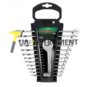 Набор ключей комбинированных на холдере TOPTUL 12 шт. дюймовый 1/4"-7/8" GBAC1201 Кременчуг