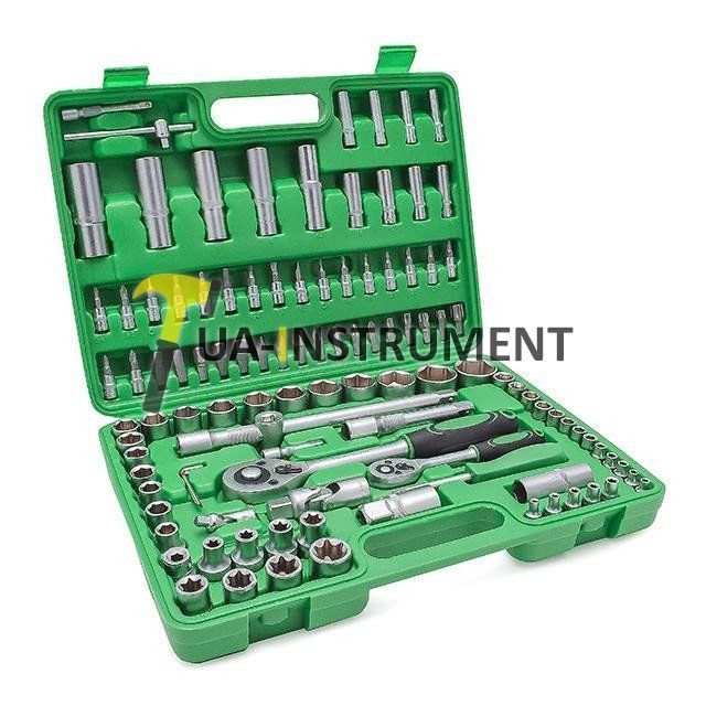 Набор инструментов 1/2" & 1/4" 108ед. Intertool ET-6108SP Кременчуг - изображение 1