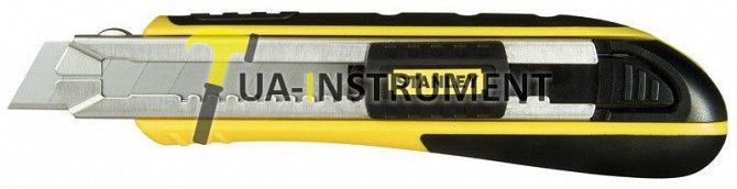 Нож 18мм сегментированое лезвие 180мм серия FatMax® картридж для 6 лезвий STANLEY 0-10-481 Кременчуг - изображение 1