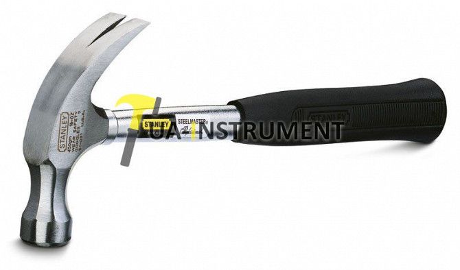 Молоток 460г с гвоздодером SteelMaster STANLEY 1-51-031 Кременчуг - изображение 1