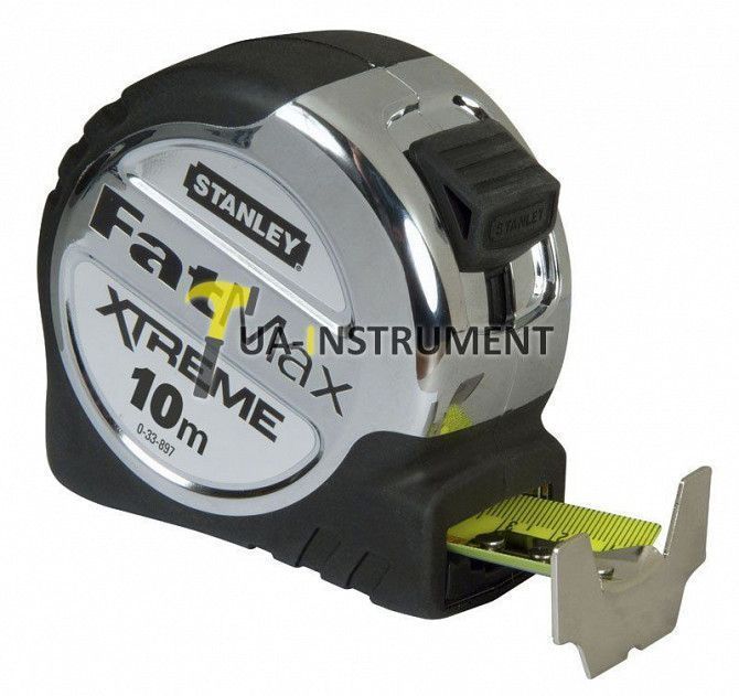 Рулетка 10м х 32мм профессиональная FatMax XL STANLEY 0-33-897 Кременчуг - изображение 1