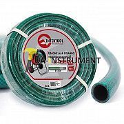 Шланг для полива 3-х слойный 1/2", 50м, армированный PVC Intertool GE-4026 Кременчуг