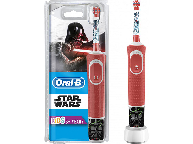 Дитяча електрична зубна щітка Oral-B D100-413-2K-Star Wars Київ - изображение 1