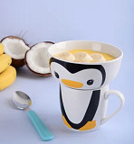 Дитячий набір посуду Limited Edition Happy Penguin YF6013 2 предмета Київ