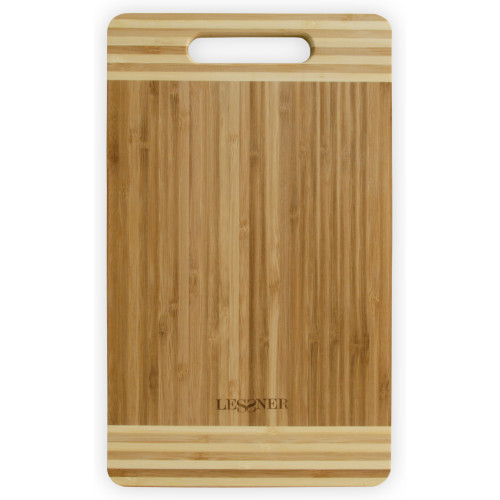 Дошка кухонна бамбукова 34х20 см Lessner 10301-34 Київ - изображение 1