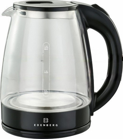 Електрочайник Edenberg EB-83557-Black 1.8 л чорний Киев - изображение 1
