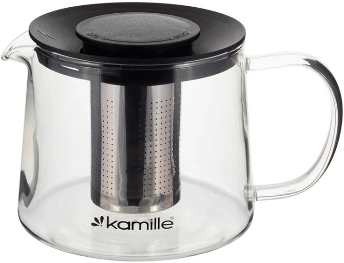 Заварник Kamille KM-0776L 1500 мл прозорий Київ - изображение 1