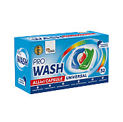 Капсули для прання універсальні Pro Wash 721952 32 шт Киев