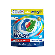 Капсули для прання універсальні Pro Wash 721969 12 шт Киев
