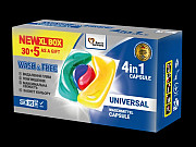 Капсулы для стирки универсальные Wash Free 721945 35 шт Киев