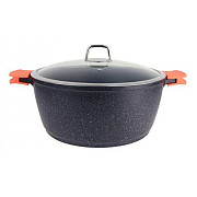 Каструля з кришкою Bohmann BH-7350-40-MRB 40 см 17.5 л сіра Киев