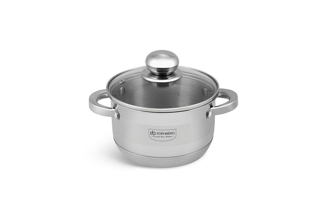 Каструля із кришкою Edenberg EB-3003 16 см 1,9 л Киев - изображение 1