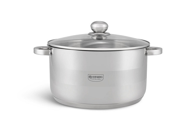 Каструля із кришкою Edenberg EB-3009 28 см 9,5 л Киев - изображение 1