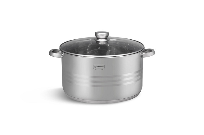 Каструля із кришкою Edenberg EB-3022 34 см 17,7 л Киев - изображение 1