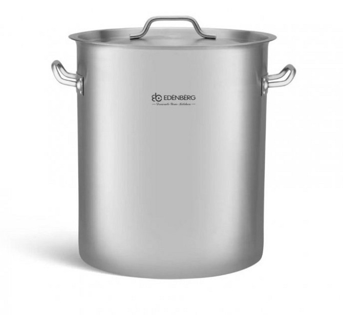 Каструля із кришкою Edenberg EB-3778 45 см 70 л Киев - изображение 1