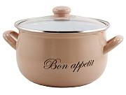 Каструля з кришкою Interos Bon appetit 2234H-92210 5.1 л 22 см Киев