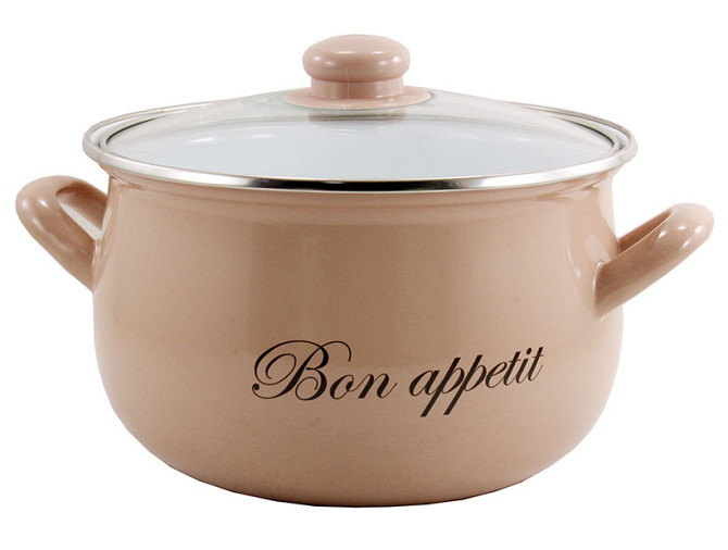 Каструля з кришкою Interos Bon appetit 2234H-92210 5.1 л 22 см Киев - изображение 1