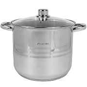 Каструля з кришкою Kamille KM-5403 8.5 л 24 см срібляста Киев