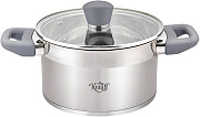Каструля з кришкою Krauff Elite 26-238-057 20 см 3.6 л срібляста Киев