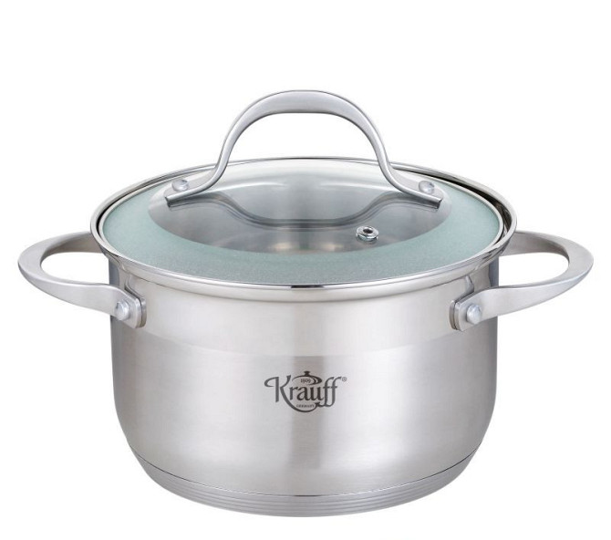Каструля з кришкою Krauff Lokka 26-242-032 16 см 2.1 л Киев - изображение 1