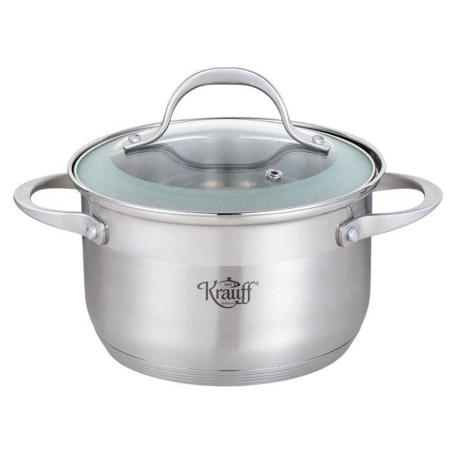 Каструля з кришкою Krauff Lokka 26-242-034 20 см 3.9 л Киев - изображение 1