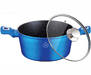 Каструля з кришкою Meisterklasse Royal Blue Edition MK-1045-28 6.5 л 28 см Киев