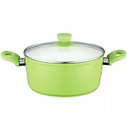 Каструля з кришкою Peterhof PH-15722-22-green 22 см 3.1 л зелена Киев