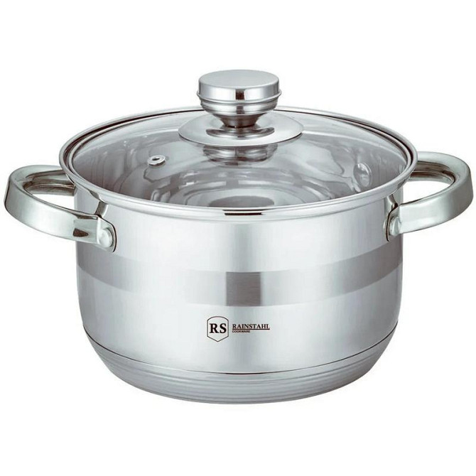 Каструля з кришкою Rainstahl RS-CS-2700-28 28 см 8.8 л Киев - изображение 1