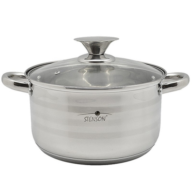 Каструля з кришкою Stenson Line MH-2981 3,6 л 20 см Киев - изображение 1