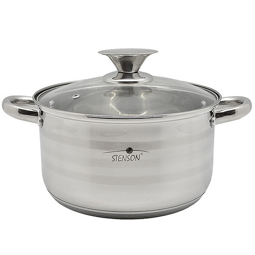 Каструля з кришкою Stenson Line MH-2982 4,7 л 22 см Киев - изображение 1