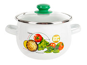 Каструля з кришкою Е-Декор Моцарелла 069-139 3.5 л Киев
