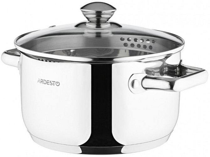 Каструля зі скляною кришкою Ardesto AR-2836-CS 3.6 л Киев - изображение 1
