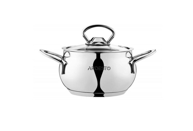 Каструля зі скляною кришкою Ardesto Black Mars AR-0706-S 1.1 л Киев - изображение 1