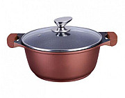 Каструля зі скляною кришкою Bohmann BH-15024-brown 5 л 24 см Киев
