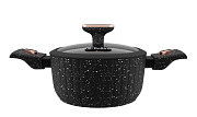 Каструля зі скляною кришкою Bollire Sicilia BR-1503 24 см 4.5 л Киев