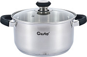 Каструля зі скляною кришкою Gusto GT-1104-16 16 см 1.6 л Киев