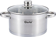 Каструля зі скляною кришкою Gusto GT-1105-24 24 см 5.7 л Киев