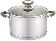 Каструля зі скляною кришкою Gusto Level GT-1103-22 22 см 4.7 л Киев