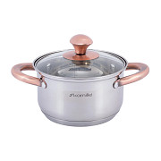 Каструля зі скляною кришкою Kamille KM-4930 1.5 л 16 см Киев