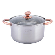 Каструля зі скляною кришкою Kamille KM-4934 5 л 24 см Киев