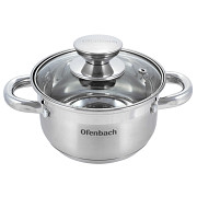 Каструля зі скляною кришкою Ofenbach KM-100511 1.7 л 16 см Киев
