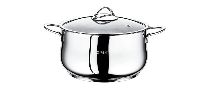Каструля зі скляною кришкою OMS Yummy 2038-S-22 4.3 л 22 см Киев - изображение 1