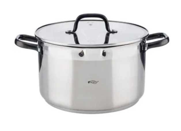 Каструля зі скляною кришкою San Ignacio SG-8117 9 л 28 см Киев - изображение 1